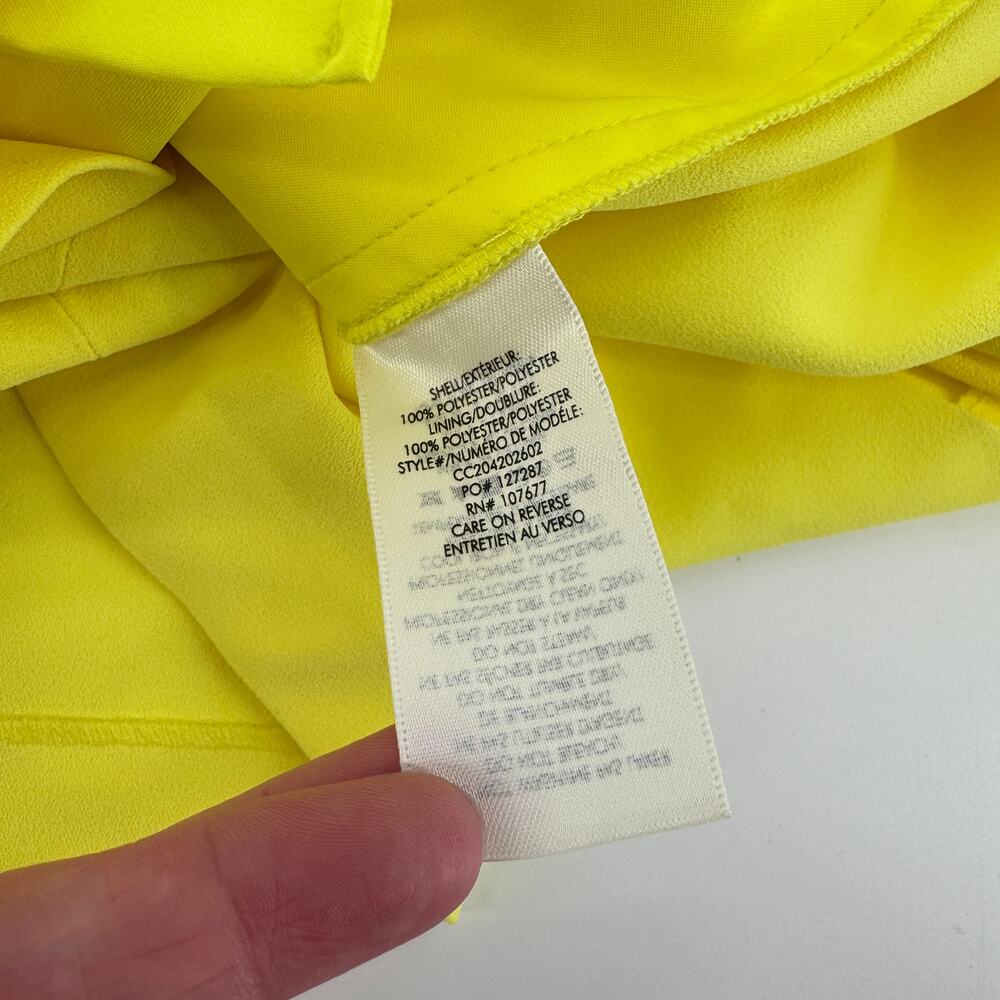 Alice + Olivia Steffie Belted Pleated Crepe Shorts Womens Size 14 NWT Bright - Picture 6 of 10